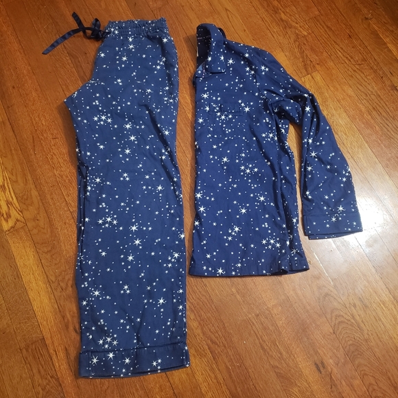 Victoria's Secret Other - Victoria's Secret Blue Long Sleeve Pijama Set (M)